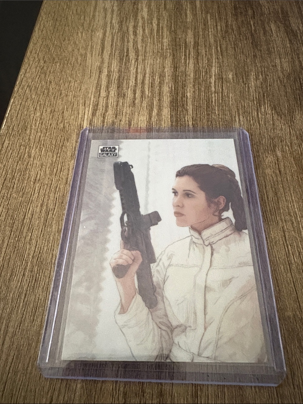 Topps Star Wars Galaxy Princess Leia Portrait Card - Royalty